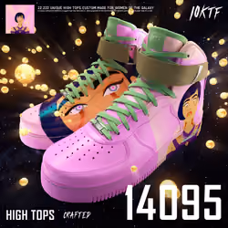Galaxy High Tops #14095