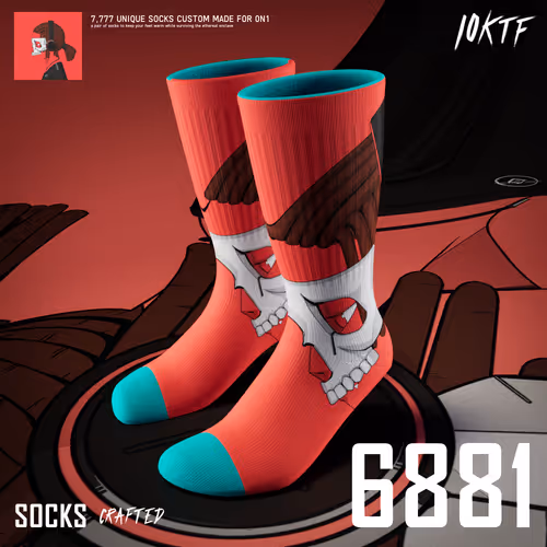 0N1 Crew Socks #6881