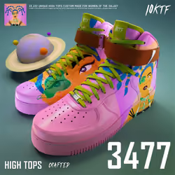 Galaxy High Tops #3477