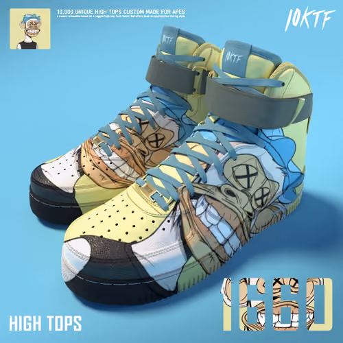 Ape High Tops #1660