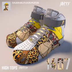 Ape High Tops #1407