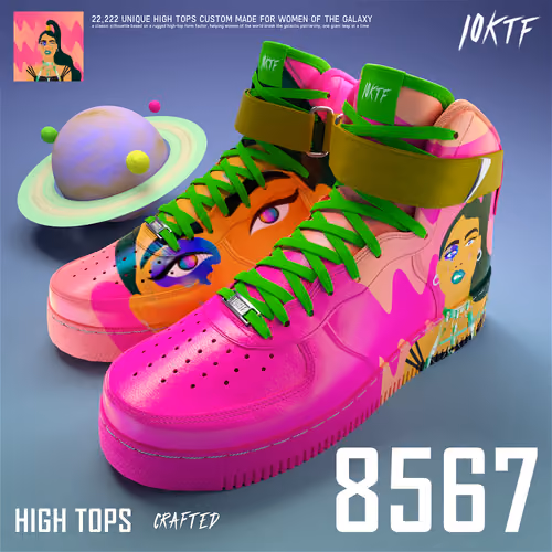 Galaxy High Tops #8567