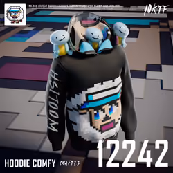 Wolf Comfy Hoodie #12242
