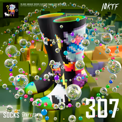 Wizard Crew Socks #307