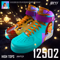 Galaxy High Tops #12502