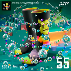 Wizard Crew Socks #55