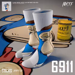 Ape Crew Socks #6911