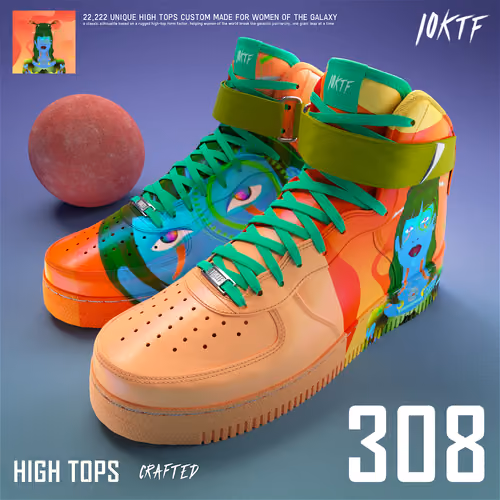 Galaxy High Tops #308
