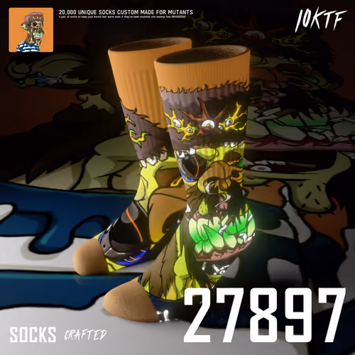 Mutant Crew Socks #27897