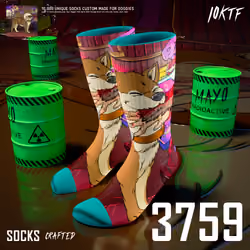 Kennel Crew Socks #3759
