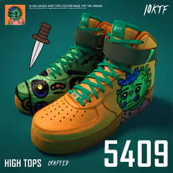 Dead High Tops #5409