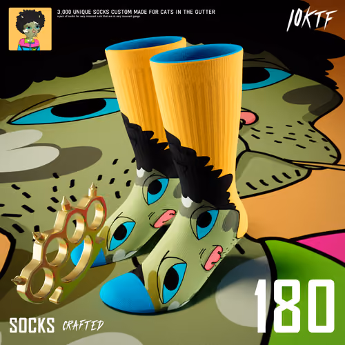 Gutter Crew Socks #180