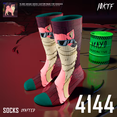 Kennel Crew Socks #4144