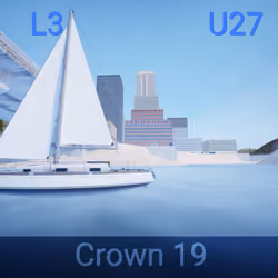 C19-03-27 Unit Twenty-Seven @ Crown Nineteen Level Three