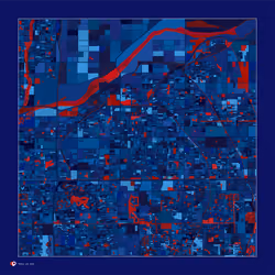 Mesa, AZ, USA - Bloody blue