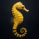Tiger Tail Seahorse #2168