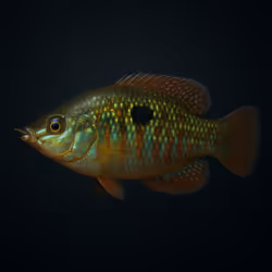 American Flagfish #2239