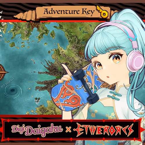 DigiDaigaku #1883 - Analeah | EtherOrcs Adventure Key (DigiDaigaku Genesis)