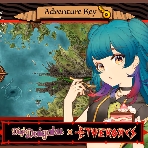 DigiDaigaku #452 - Melody | EtherOrcs Adventure Key (DigiDaigaku Genesis)