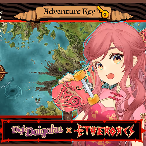 DigiDaigaku #1637 - Ai | EtherOrcs Adventure Key (DigiDaigaku Genesis)