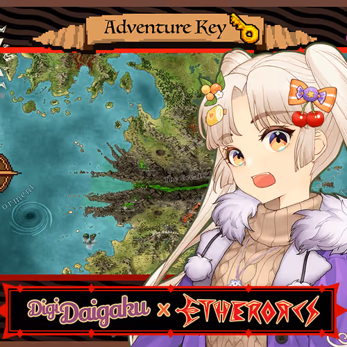 DigiDaigaku #1438 - Delphi | EtherOrcs Adventure Key (DigiDaigaku Genesis)