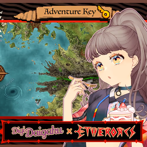 DigiDaigaku #326 - QiaoHui | EtherOrcs Adventure Key (DigiDaigaku Genesis)