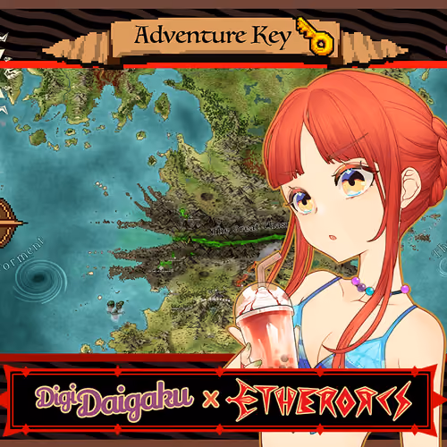 DigiDaigaku #1172 - Bridget | EtherOrcs Adventure Key (DigiDaigaku Genesis)