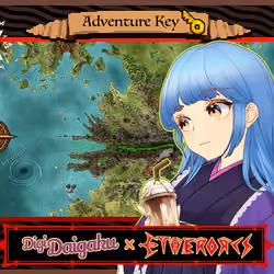 DigiDaigaku #190 - Akane | EtherOrcs Adventure Key (DigiDaigaku Genesis)