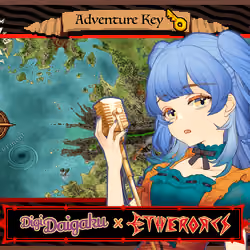 DigiDaigaku #29 - Anna | EtherOrcs Adventure Key (DigiDaigaku Genesis)