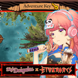 DigiDaigaku #67 - Jakoba | EtherOrcs Adventure Key (DigiDaigaku Genesis)