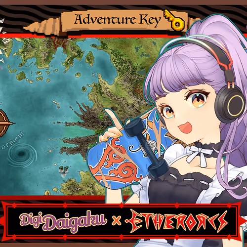 DigiDaigaku #138 - Arya | EtherOrcs Adventure Key (DigiDaigaku Genesis)