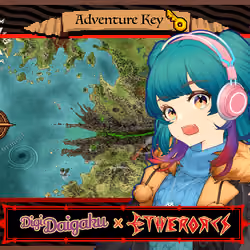 DigiDaigaku #1715 - Bijou | EtherOrcs Adventure Key (DigiDaigaku Genesis)
