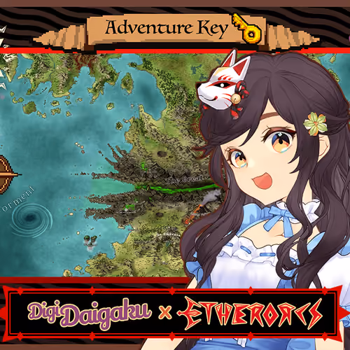 DigiDaigaku #1900 - Annie | EtherOrcs Adventure Key (DigiDaigaku Genesis)