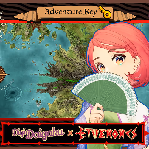 DigiDaigaku #1386 - Chanelle | EtherOrcs Adventure Key (DigiDaigaku Genesis)