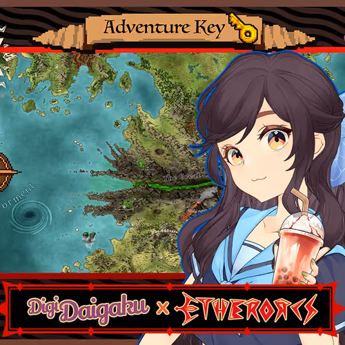 DigiDaigaku #1050 - Beata | EtherOrcs Adventure Key (DigiDaigaku Genesis)