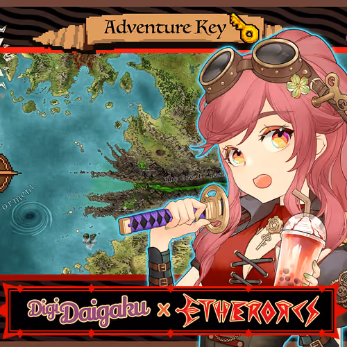DigiDaigaku #1857 - Grace | EtherOrcs Adventure Key (DigiDaigaku Genesis)