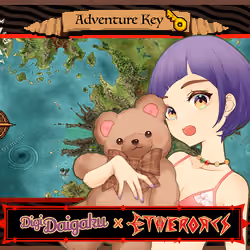 DigiDaigaku #1238 - Yoonsook | EtherOrcs Adventure Key (DigiDaigaku Genesis)