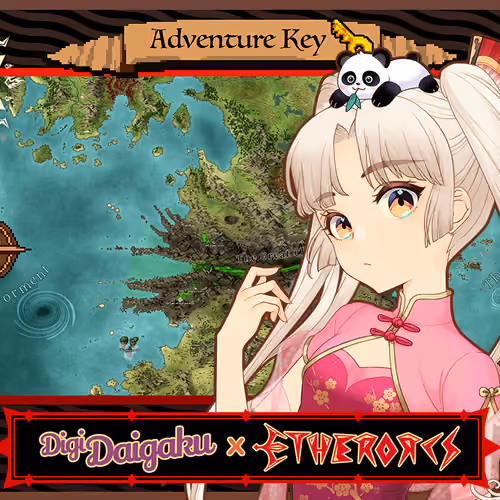 DigiDaigaku #148 - Wyn | EtherOrcs Adventure Key (DigiDaigaku Genesis)