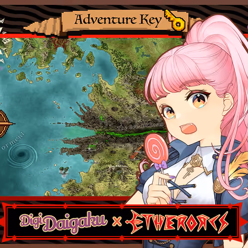 DigiDaigaku #915 - Kanoko | EtherOrcs Adventure Key (DigiDaigaku Genesis)