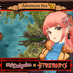 DigiDaigaku #336 - Kazuha | EtherOrcs Adventure Key (DigiDaigaku Genesis)
