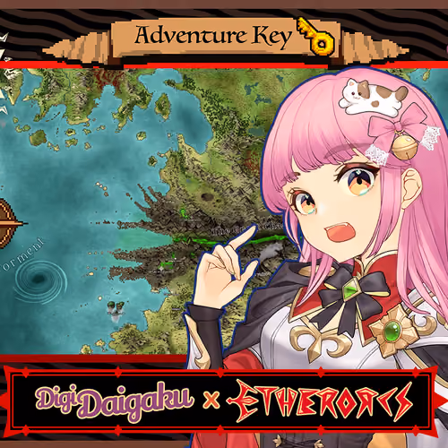 DigiDaigaku #1144 - Feng | EtherOrcs Adventure Key (DigiDaigaku Genesis)
