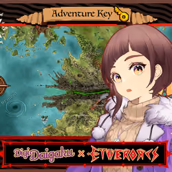 DigiDaigaku #153 - Roxanne | EtherOrcs Adventure Key (DigiDaigaku Genesis)