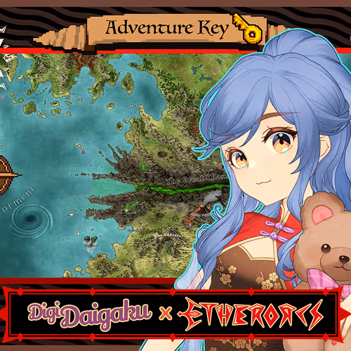 DigiDaigaku #1313 - Sadie | EtherOrcs Adventure Key (DigiDaigaku Genesis)
