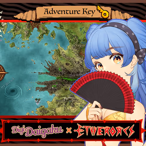 DigiDaigaku #236 - Drea | EtherOrcs Adventure Key (DigiDaigaku Genesis)