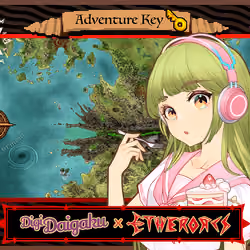 DigiDaigaku #1717 - Tazia | EtherOrcs Adventure Key (DigiDaigaku Genesis)