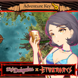 DigiDaigaku #70 - Minji | EtherOrcs Adventure Key (DigiDaigaku Genesis)