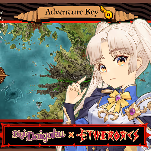 DigiDaigaku #1189 - Juliet | EtherOrcs Adventure Key (DigiDaigaku Genesis)