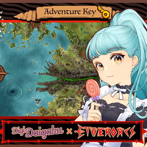 DigiDaigaku #998 - Ayami | EtherOrcs Adventure Key (DigiDaigaku Genesis)