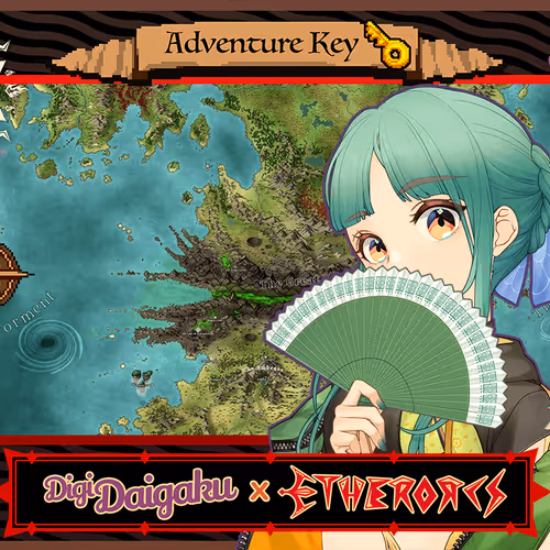 DigiDaigaku #269 - Rosamond | EtherOrcs Adventure Key (DigiDaigaku Genesis)