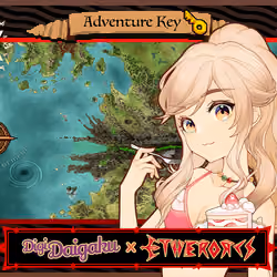 DigiDaigaku #1377 - Sloane | EtherOrcs Adventure Key (DigiDaigaku Genesis)